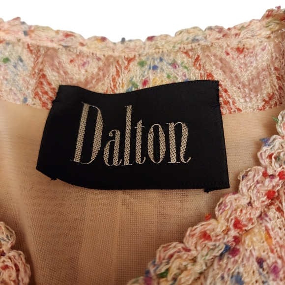 Vintage Dalton Knit Cardigan or Blazer Size L - Picture 6 of 15